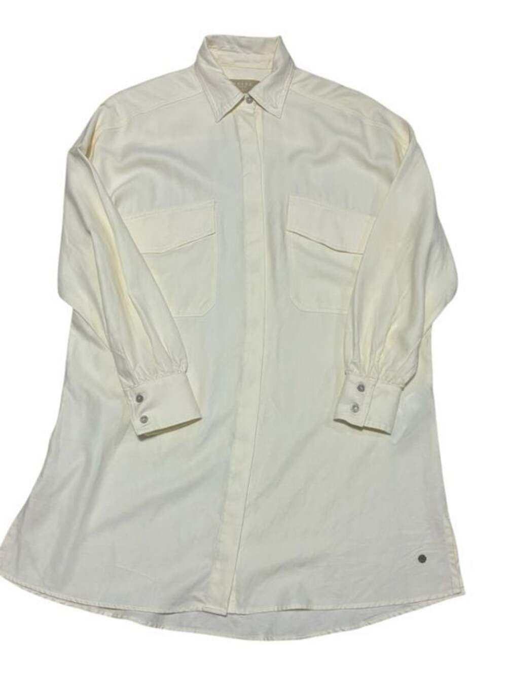shirt-dress from the brand vélez artisan size 8 color ivory